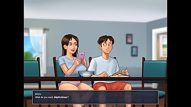 Summertime Saga Part 31 hot milf in the pizzaria