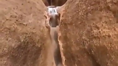 Spectacular waterfall