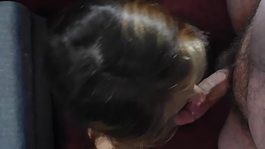 step sister get fucked doggy by step brother cum on ass finish