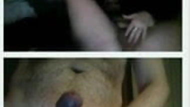 Videochat 6 Mom masturbates with my dick