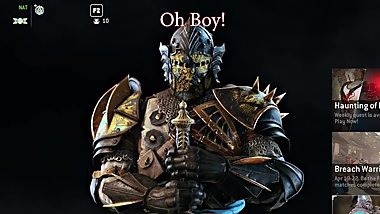 FOR HONOR season 10 memes(MasterJames is now on PH his mom must by proud)