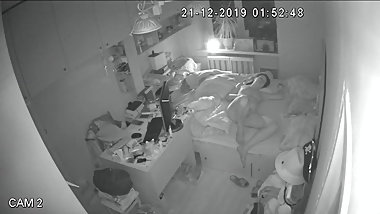 Husband Fucks his wife at night
