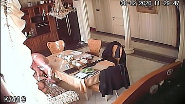 husband fucks wife on the couch