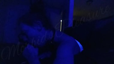 Black light blowjob