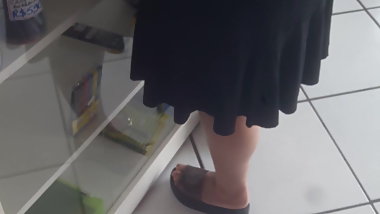 Coroa Madura Milf gostosa vestido loja