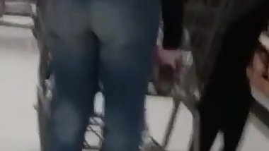 black woman booty shopping